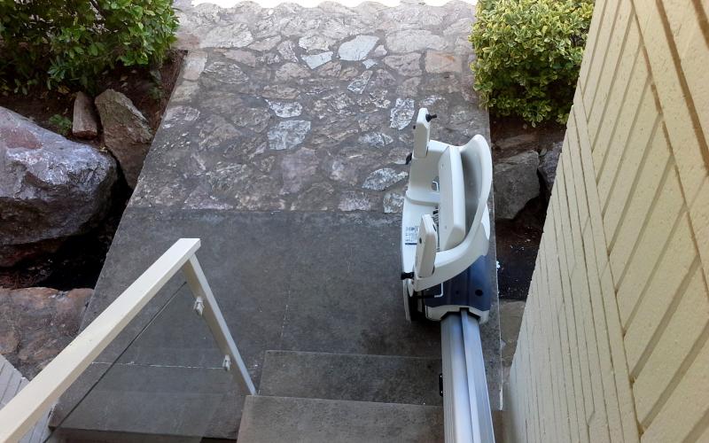 Pujaescales Homeglide Exterior plegada