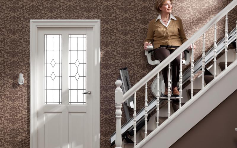 Pujaescales Homeglide rail abatut